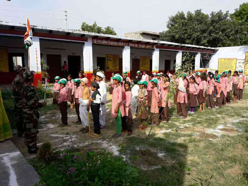 Students on campus